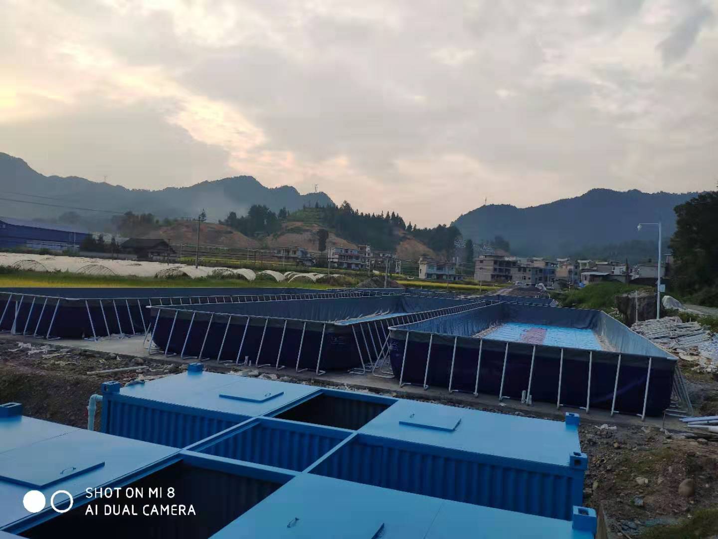 集裝箱養(yǎng)魚項目施工過程十二