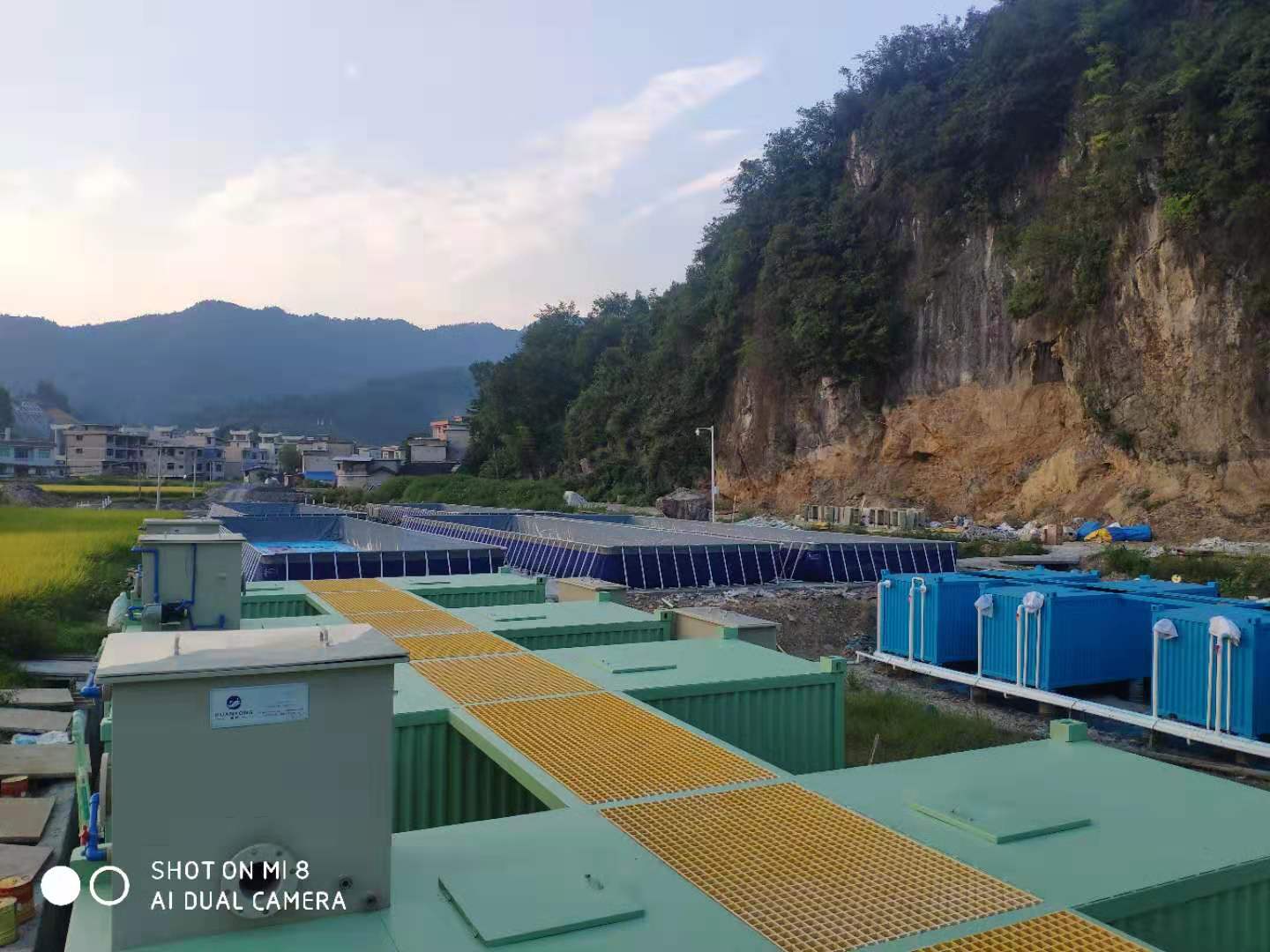集裝箱養(yǎng)魚項目施工過程十四